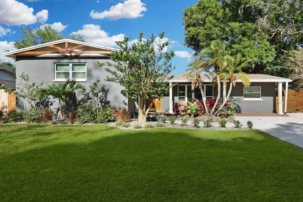 Palm Tree Paradise Tampa Pool Home Exterior photo